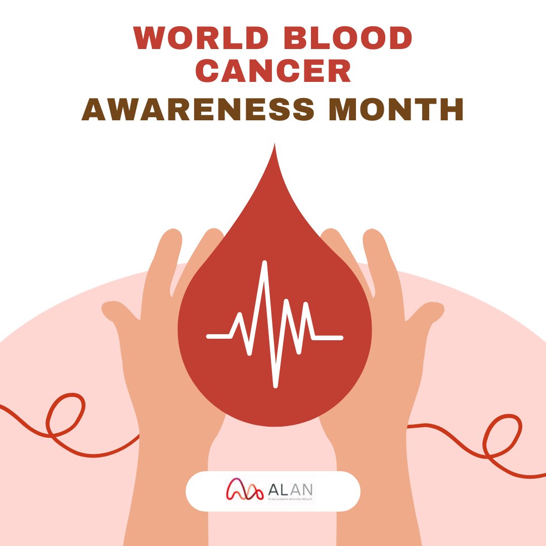 AcuteLeuk's tweet photo. September is Blood Cancer Awareness Month. 
It’s a month to raise awareness of blood cancers and disorders.
#BloodCancerAwarenessMonth #BeLeukemiaAware #WorldLeukemiaDay #WLD22 #ALAN #Leukemia #PatientAdvocacy #CMLAN #CLLAN #LeukaemiaCare https://t.co/AVQy4Dv6jq