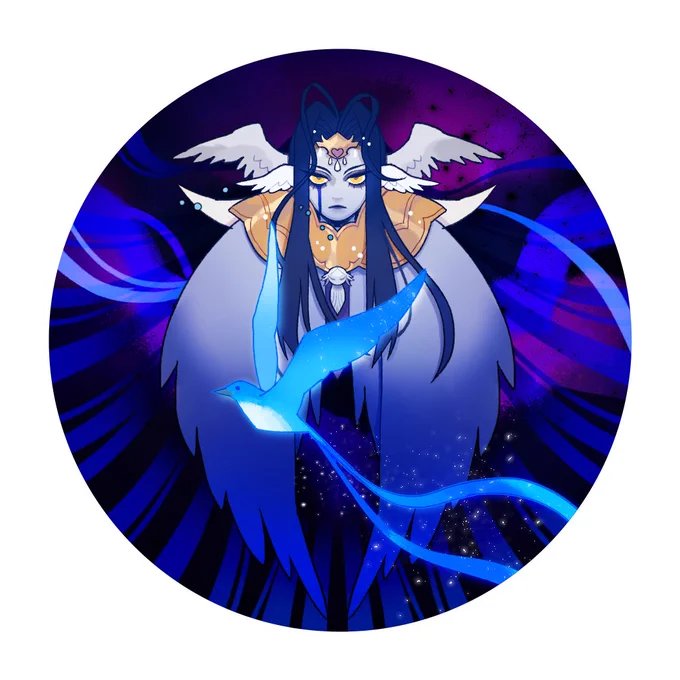 Greetings... You, who are my final encounter.[a 3D acrylic charm of Endsinger! will be debuting at kupocon] 