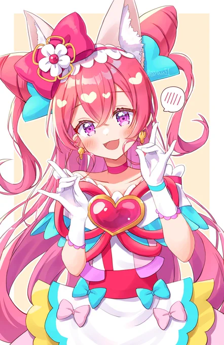 ゆいちゃんお誕生日!おめでとう～!! 過去絵でお祝い#和実ゆい生誕祭2022 #キュアプレシャス生誕祭2022 