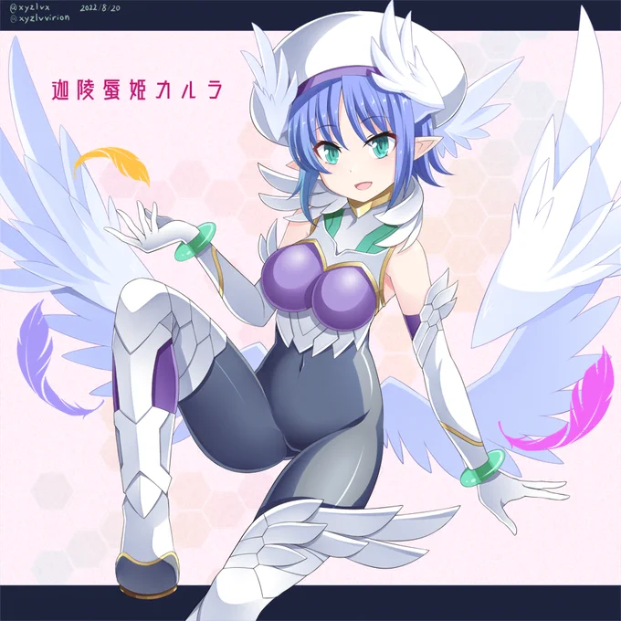 #今月描いた絵を晒そう カルラとアドミラルヒッパー級とイラストリアス級+α(3枚目描きかけの一部じゃねーか) 