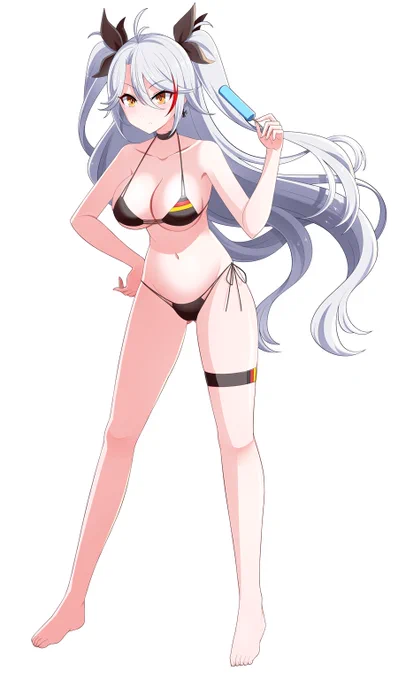 そういやこのオイゲン5年前描いたやつのリベンジでもあるんすよ(隙自語 