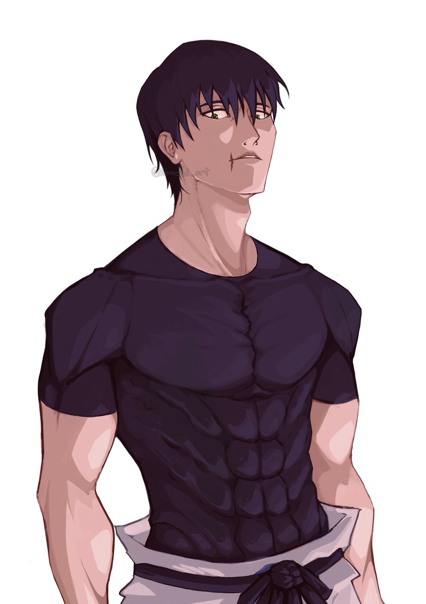 With my cornea transplant tomorrow this is hopefully my last drawing with -20 vision im very nervous🐸
I dont even post
#JujutsuKaisen  #jjkfanart 
#TojiFushiguro #toji