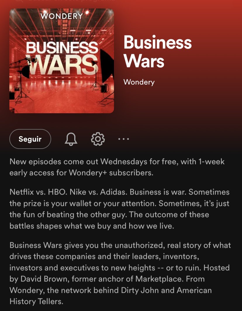 BHSUSFQ's tweet photo. Our Top 3 future CEO Podcast 🌎

1. Business War. Nos cuenta que impulsa a las empresas a la ruina. @businesswars

2. TED Business. Presentan las ideas más locas en negocios hoy día. @TEDTalks 

3. El Viaje de Emprender. Muestra a personas que con su negocio transforman el mundo. https://t.co/HzyHTUFzmY