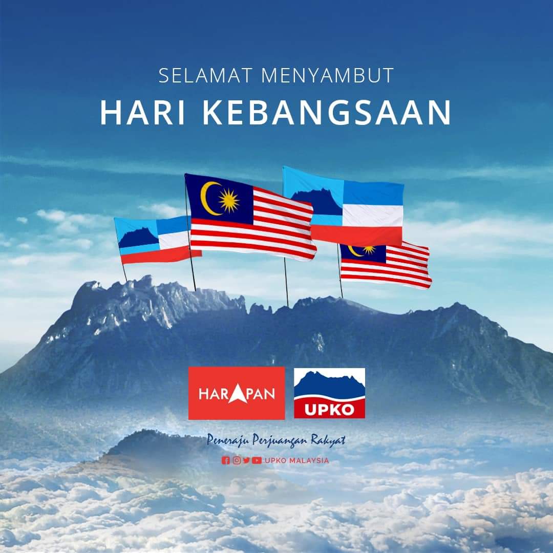 FelixJSaang's tweet photo. Selamat menyambut Hari Kebangsaan kepada seluruh rakyat Malaysia. #HariKebangsaan2022 #Malaysia #SabahTanahAirku #UpkoProgresif #PakatanHarapan https://t.co/x3CWEWGfHJ