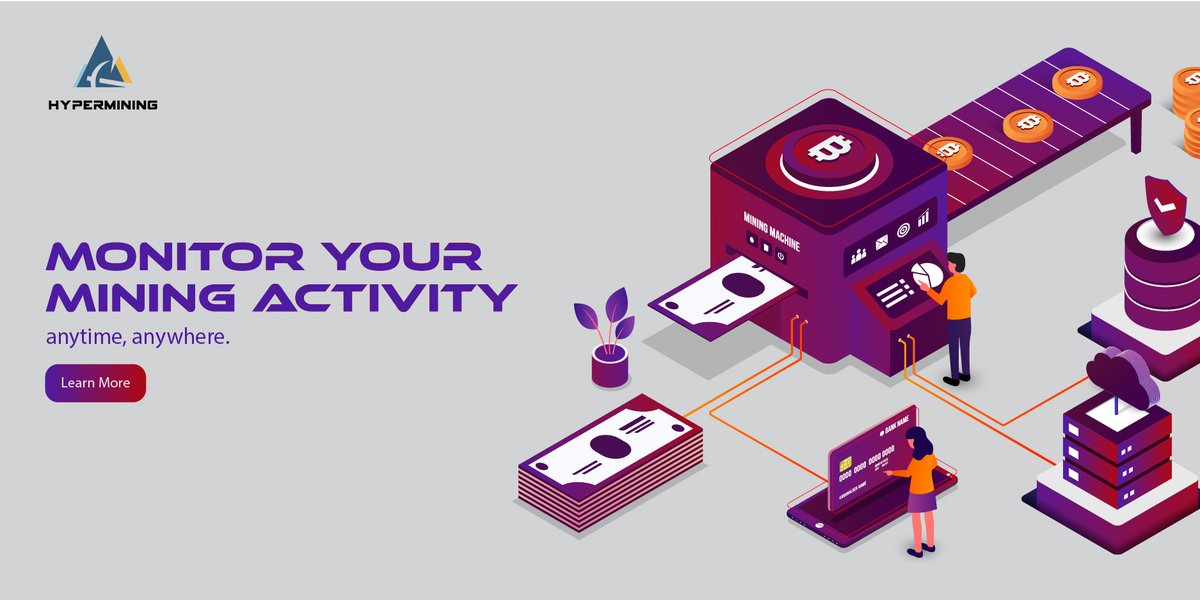 Monitoring your Mining Activity with HyperMining!
#HyperMining #Hyper #Mining #Blockchain #bitcoinmining  #BTC #ETH #crypto $btc $eth