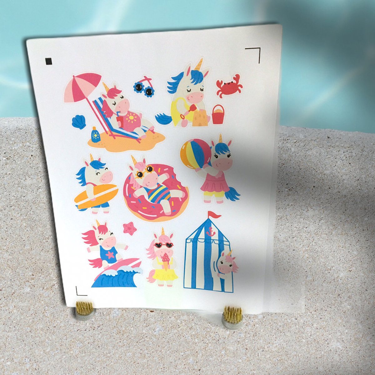 SofiaEstudiante's tweet photo. Unicorn at the Beach Stickers , Sun , Sand , Surf , Crab , Tanning , Kids , Adults , Gift , Beach Ball , Floaty , Ice cream , Crafts
 #crab #kids #Adults #Stickers #sand #Unicorn #BallFloatyIce #surf #GiftBeach #Crafts #AAmazingPaperCraft #EtsyEmail

👉https://t.co/HxDKsoxgRr https://t.co/NiETCj1sQK