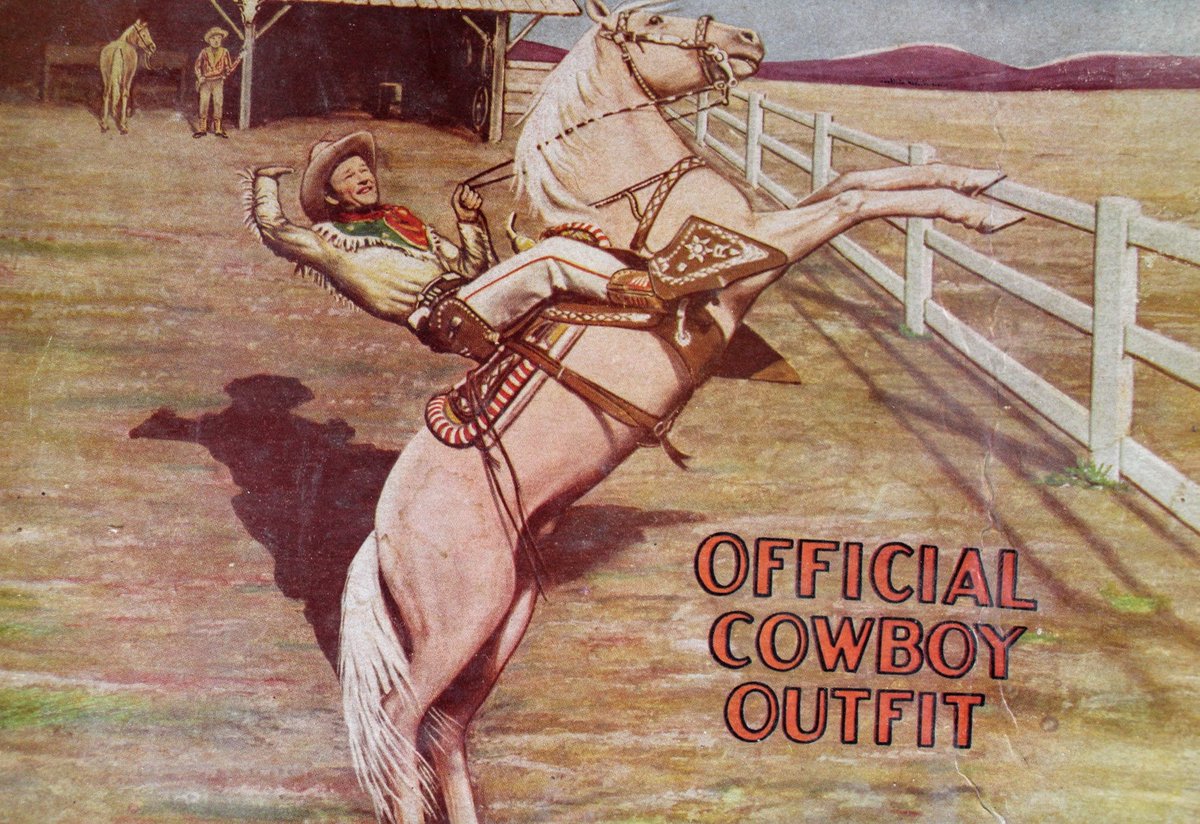 DBP45894860's tweet photo. 1950's Roy Rogers Official Cowboy Outfit Yankiboy Play Clothes In Box
 #RoyRogers #Clothes #CowboyOutfitYankiboy #MarbleValleyVintage #EtsyEmail

👉https://t.co/ojf0YBhGO3 https://t.co/wEGPw0Z4ov