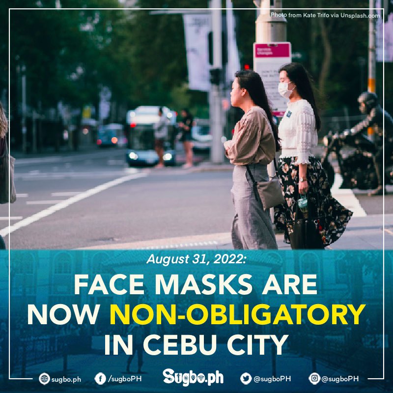 Sugbo.ph on Twitter "Pwede na dili mag face mask! 😮 LOOK Cebu City