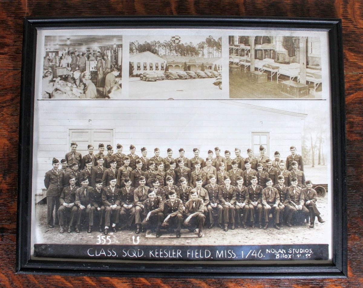 AnemoNormandie's tweet photo. Framed 1946 Class 355 Squad U Keesler Field Biloxi Mississippi Military Group Photo w Names
 #Framed #MilitaryGroup #photo #BiloxiMississippi #UKeesler #names #MarbleValleyVintage #EtsyEmail

👉https://t.co/2jaqrEpQ1I https://t.co/eRR7qnPVHH