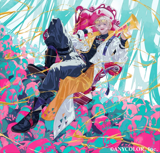 にじさんじの風楽奏斗さん CH4NGE歌ってみた動画のイラストを担当致しました!改めて何卒～ 