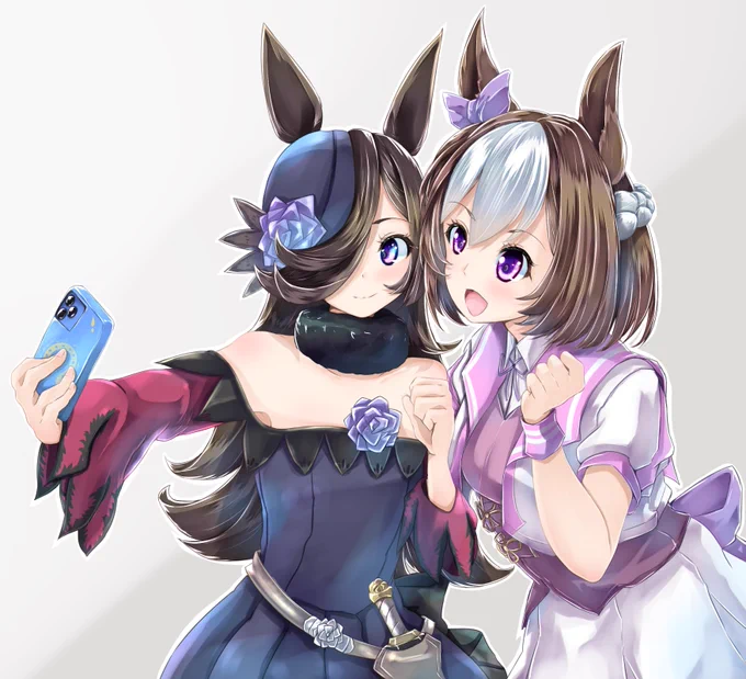 ᕕ( ᐛ )ᕗウェーイ #今月描いた絵を晒そう#ウマ娘 