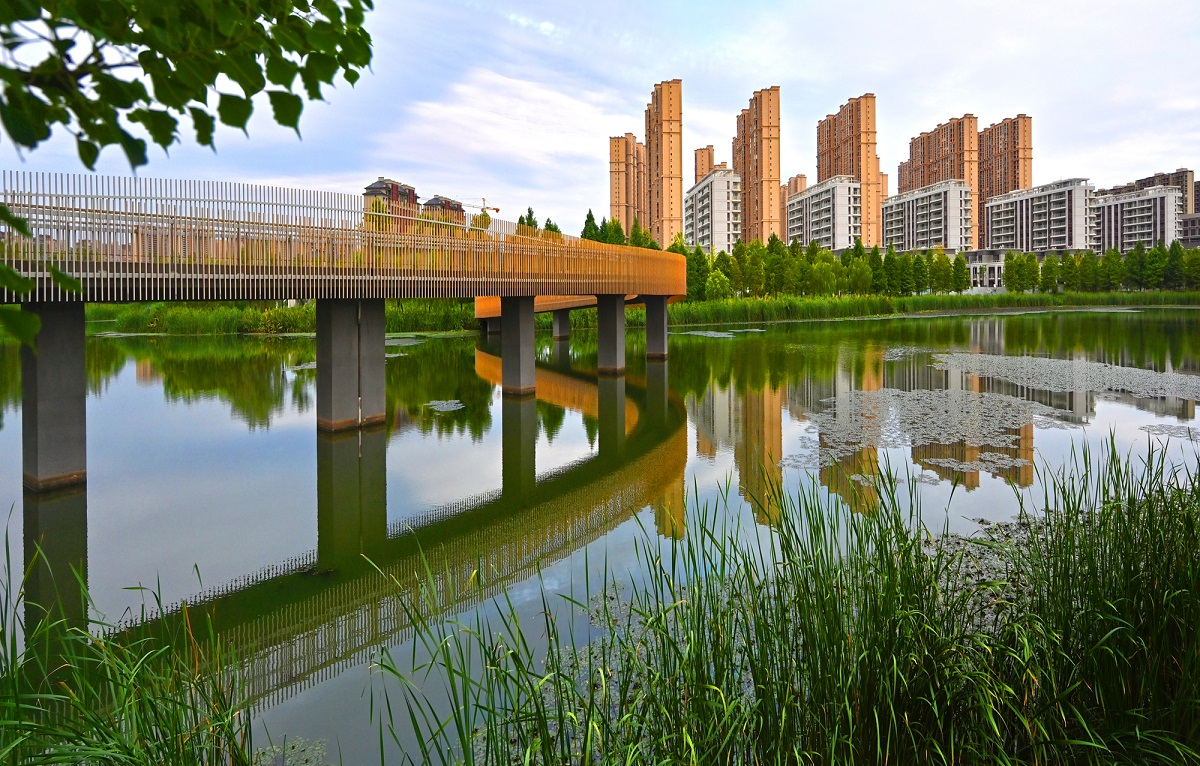 InvestNantong's tweet photo. Check out the pleasant landscape of #Nantong Economic and Technological Development Area (#NETDA), which has in recent years been sprucing up the environment to make the zone more comfortable to live and work in. #BeautifulNantong https://t.co/qLAB6Oyujc