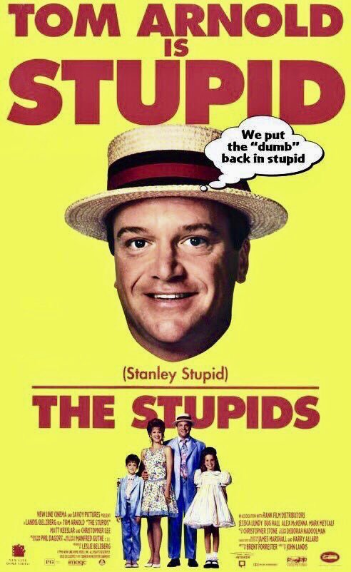 FilmNewsNos's tweet photo. 🎬MOVIE HISTORY: 26 years ago today, August 30, 1996, the movie ‘The Stupids’ opened in theaters!
#TomArnold #JessicaLundy #BugHall #AlexMcKenna #MarkMetcalf #BobKeeshan #ChristopherLee #MattKeeslar #FrankieFaison #DavidFerry #RolondaWatts #JohnLandis https://t.co/4b2Zo19ucb