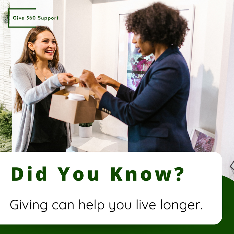 ChainFundIt's tweet image. 💡 People who were 55 and older who volunteered for two or more organizations were 44% less likely to die over five years than those who didn't volunteer according to one study.

#Give360Support #Giving #BenefitsOfGiving #GivingHelp #GivingDonation
