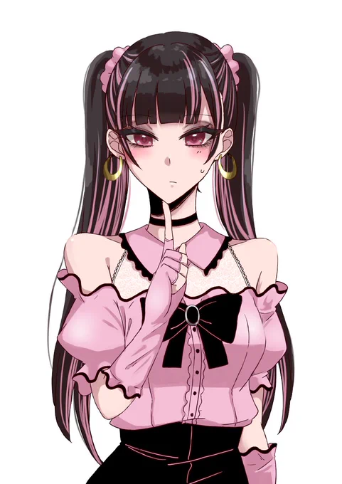 カタシロ用に描いた立ち絵楽しかった 