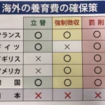 日本の政治は正気じゃない!？海外の養育費確保策がコチラ!