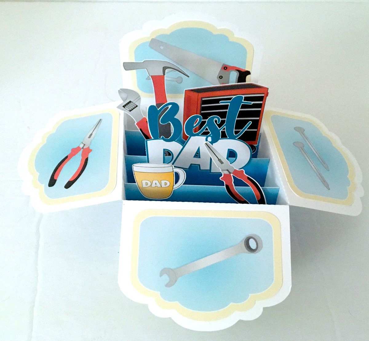 _AradhyaG's tweet photo. Best Dad Pop Up Card , Tools , Fathers Day , Hammer , Saw , Printed , Grandpa , Step Dad , Nails , Pliers
 #Hammer #Printed #nails #dad #card #step #Pliers #Grandpa #pop #Fathers #saw #up #tools #AAmazingPaperCraft #EtsyEmail

👉https://t.co/eypeIBxc3E https://t.co/P3DK8VhO92