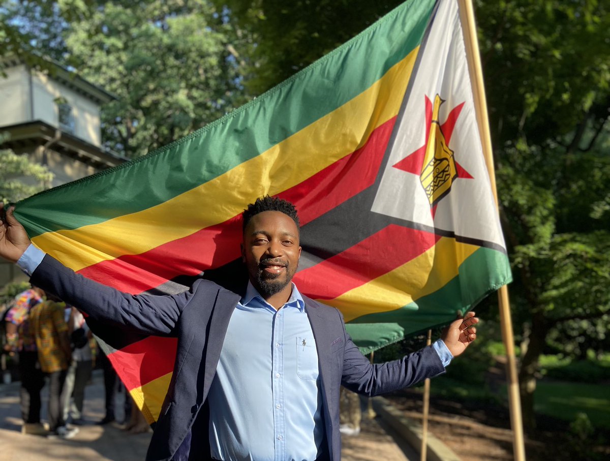 Good morning 🇿🇼,  Remember to make Zimbabwe proud, make it a point to raise our NationalFlag all the time.

#Zimbabwe 
#FivemoreYears