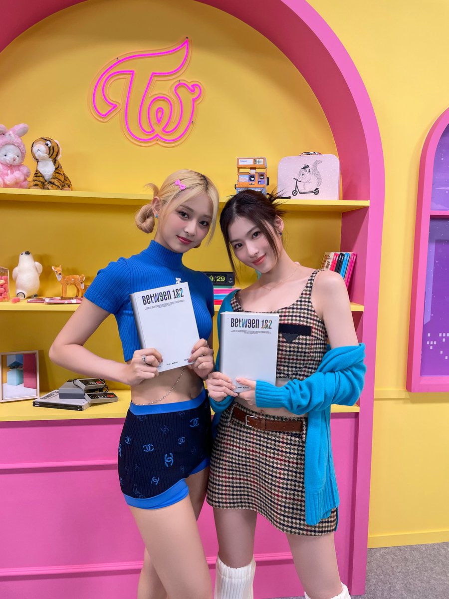 JYPETWICE's tweet photo. SANA &amp; TZUYU's 
"Cryptography Ver." is here!
ONCE💕We want to see your #MY_BETWEEN1and2  ✌🙌

https://t.co/uT33FA7p9S

❣Get "BETWEEN 1&amp;2" HERE👇
https://t.co/pBiMP6SGta

#TWICE #트와이스 #BETWEEN1and2 #TalkthatTalk https://t.co/RBF1h5fVQ7