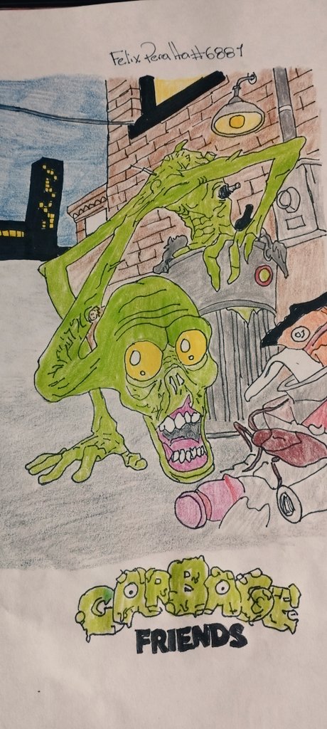 FelixRestrepo1's tweet photo. @garbagefriends this version is a little crazier than garbage, I hope you like it hahahahaha 💪💪💪
@MotionMarkus @garbagefriends #Landfill #GarbageEveryday #SlimeLine #Slimed #MoreSlime https://t.co/pSsIMZ0dey