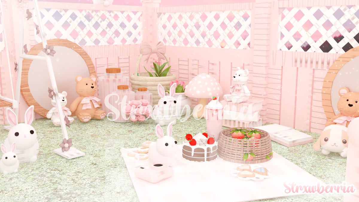 strxwberriaa's tweet photo. 🌸Soft pink bunny garden🐇

New Roblox gfx room model
https://t.co/WnWrFRCXWO

Please give credit @strxwberriaa when using! Thank you!!

𝐓𝐚𝐠𝐬
#roblox #gfx #robloxgfx #robloxartwork #gfxartist #gfxdesign #blender #blender3d #blender279 #pixlr #digitalart #art https://t.co/a0JGloAkBU