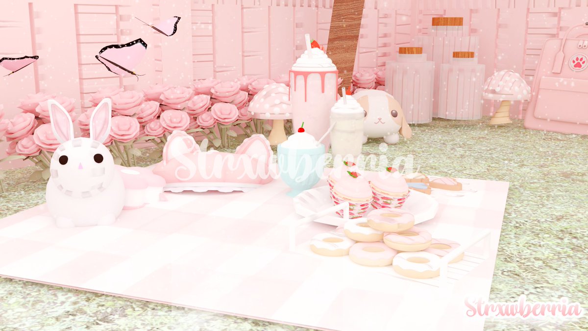 strxwberriaa's tweet photo. 🌸Soft pink bunny garden🐇

New Roblox gfx room model
https://t.co/WnWrFRCXWO

Please give credit @strxwberriaa when using! Thank you!!

𝐓𝐚𝐠𝐬
#roblox #gfx #robloxgfx #robloxartwork #gfxartist #gfxdesign #blender #blender3d #blender279 #pixlr #digitalart #art https://t.co/a0JGloAkBU