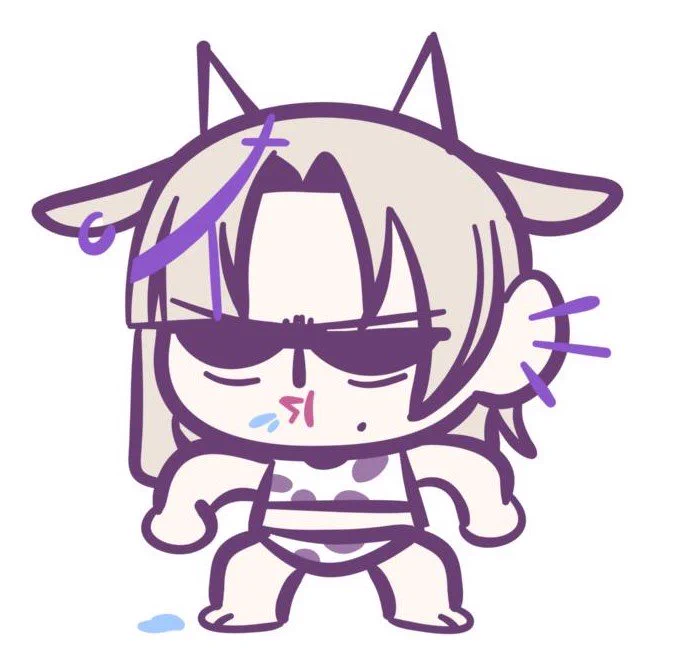 Also a cowkini version #MagniOpus 
