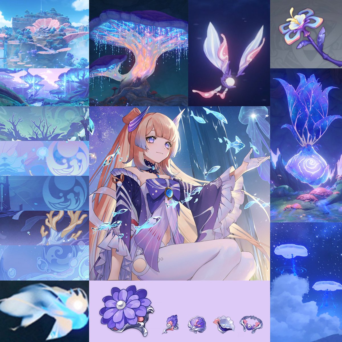 DAILYKOKOMII's tweet photo. the kokomification of genshin impact is a beautiful sight to see 🫧 https://t.co/E6Aj9dBEEh