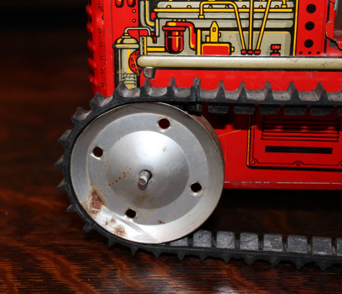 DongfangLi7's tweet photo. 1940s Marx 6 Wheel Tractor Wind Up Truck w/ Reverse Tin Litho Toy
 #Reverse #WheelTractor #WindUp #TruckW #marx #tin #litho #toy #MarbleValleyVintage #EtsyEmail

👉https://t.co/CGIyCgpn9B https://t.co/cYfN2W4Smy