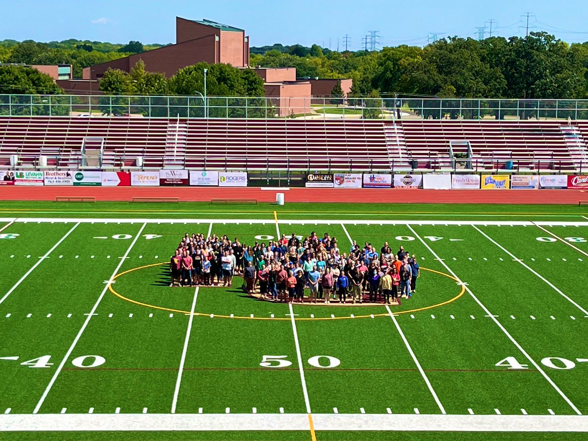 Excited to welcome back staff this week - looking forward to a great school year! 🍁#WeAreCrimson <a href="/ISD279/">Osseo Area Schools</a>