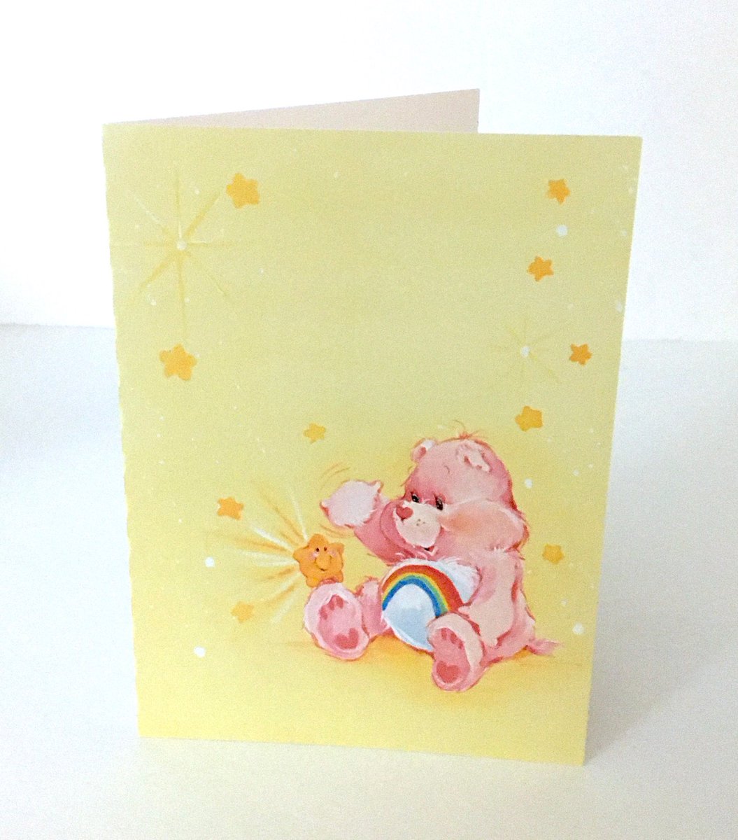 ansonshaji8's tweet photo. Care Bear Watercolour  Card , Blank inside , Moon , Stars , Dream , Baby , Kids , Printed
 #care #baby #blank #dream #kids #bear #Printed #moon #Watercolour #card #AAmazingPaperCraft #EtsyEmail

👉https://t.co/oUvNgVm5Bn https://t.co/JZbSun1WAx