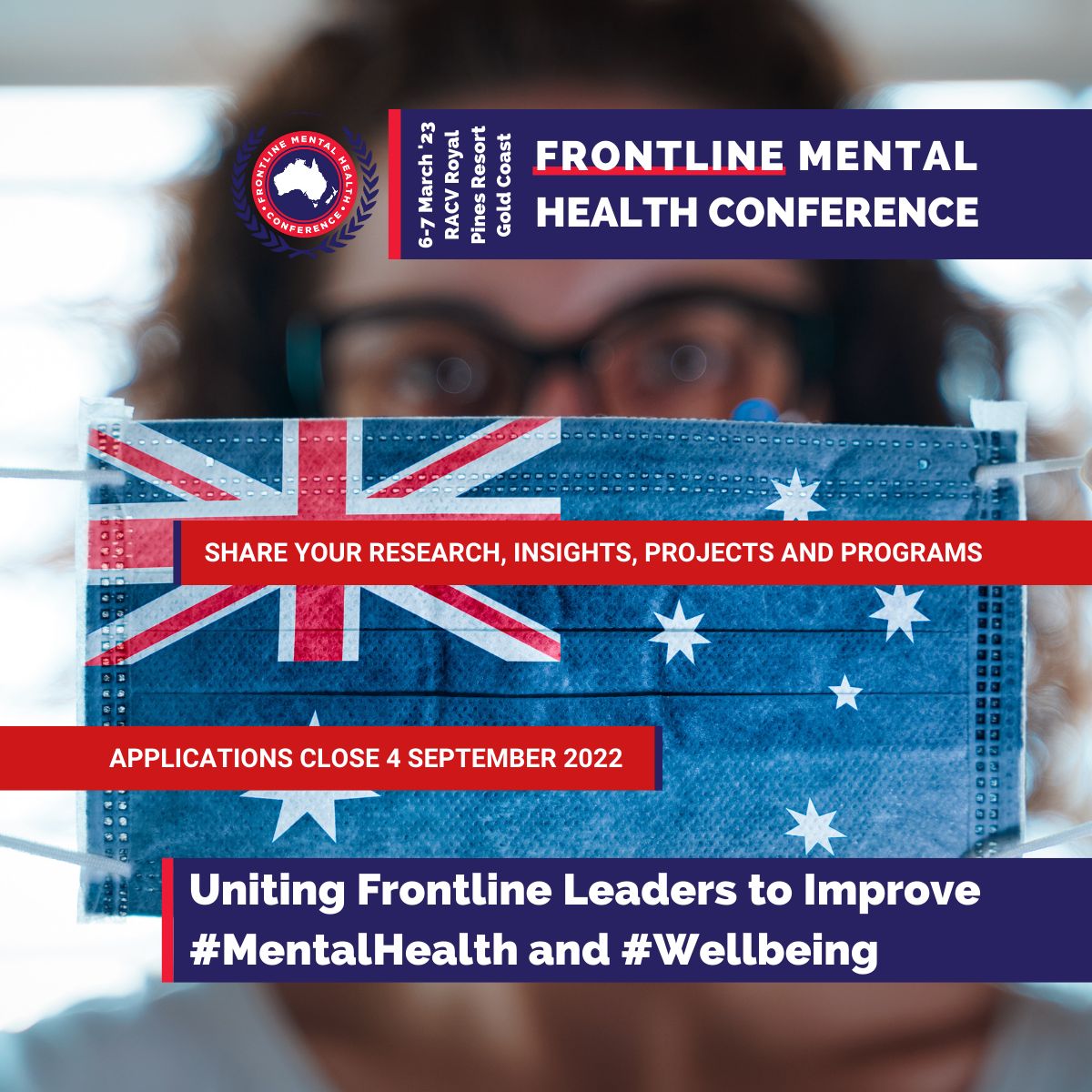 AIPMManly's tweet photo. Your chance to present at the 2023 Frontline Mental Health Conference closes on September 4.
Apply here: https://t.co/ecH5CARWQA

2023 theme: 'Collaboratively Scripting the Wellbeing Story of Frontline Workers: Frontline Wellbeing Strategies From Recruitment to Post-Service'. https://t.co/KDei3WwhjJ