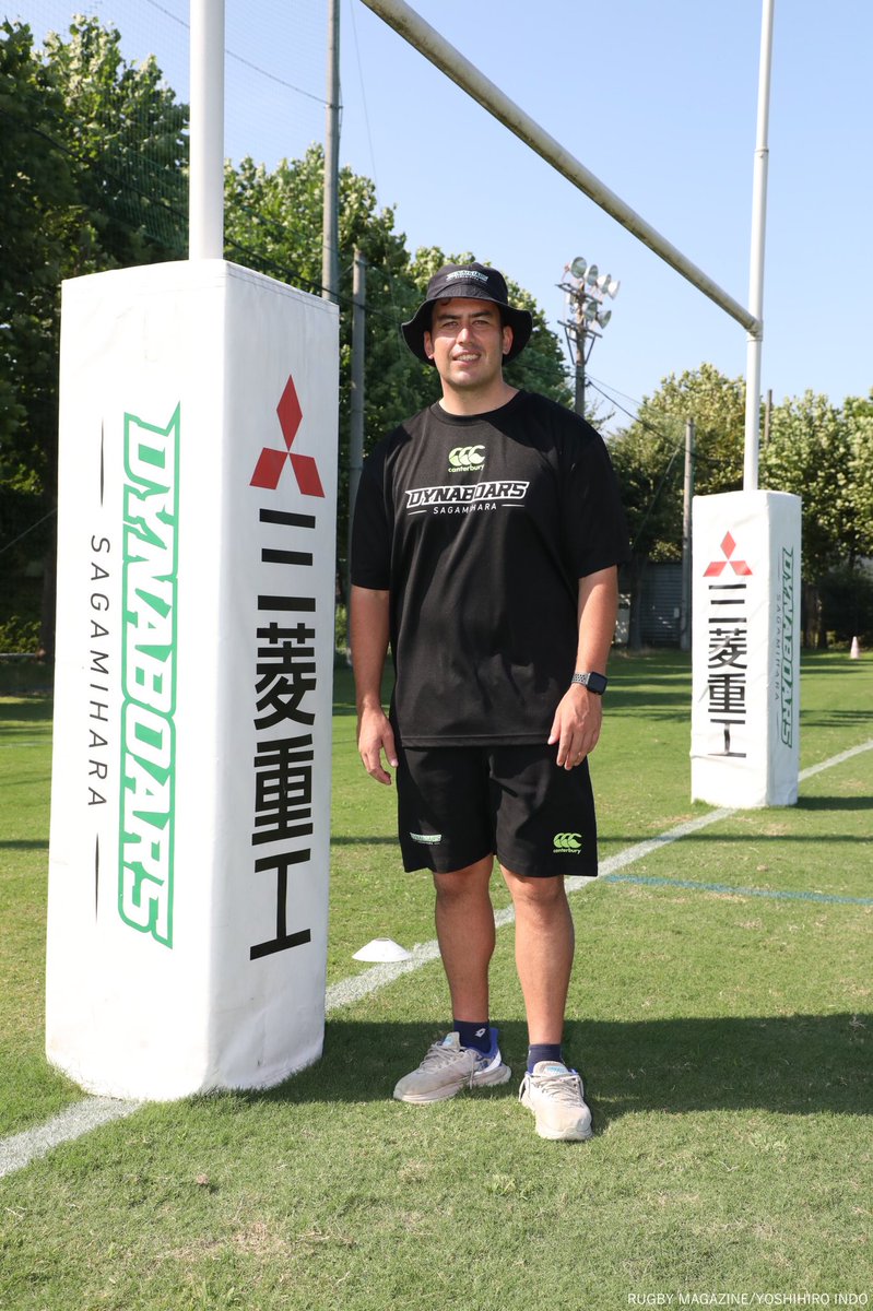 【ラグマガ10月号 #アザーカット 📸】
発売中のラグマガ、人物往来では相模原ダイナボアーズのイーリ ニコラスさんにインタビュー！

昨季、相模原をD1昇格に導き現役を引退。現在は指導者の道を進んでいます。現役時に多くのトップコーチから薫陶を受けたニックの思いに迫りました。

撮影：犬童嘉弘