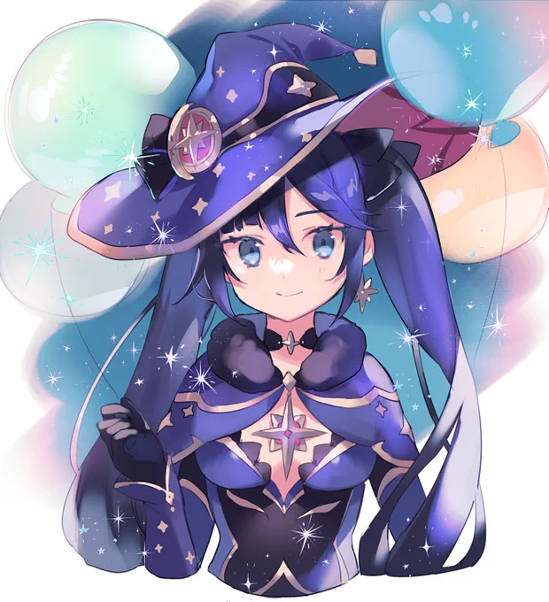 お誕生日おめでとう#モナ生誕祭2022 #原神 