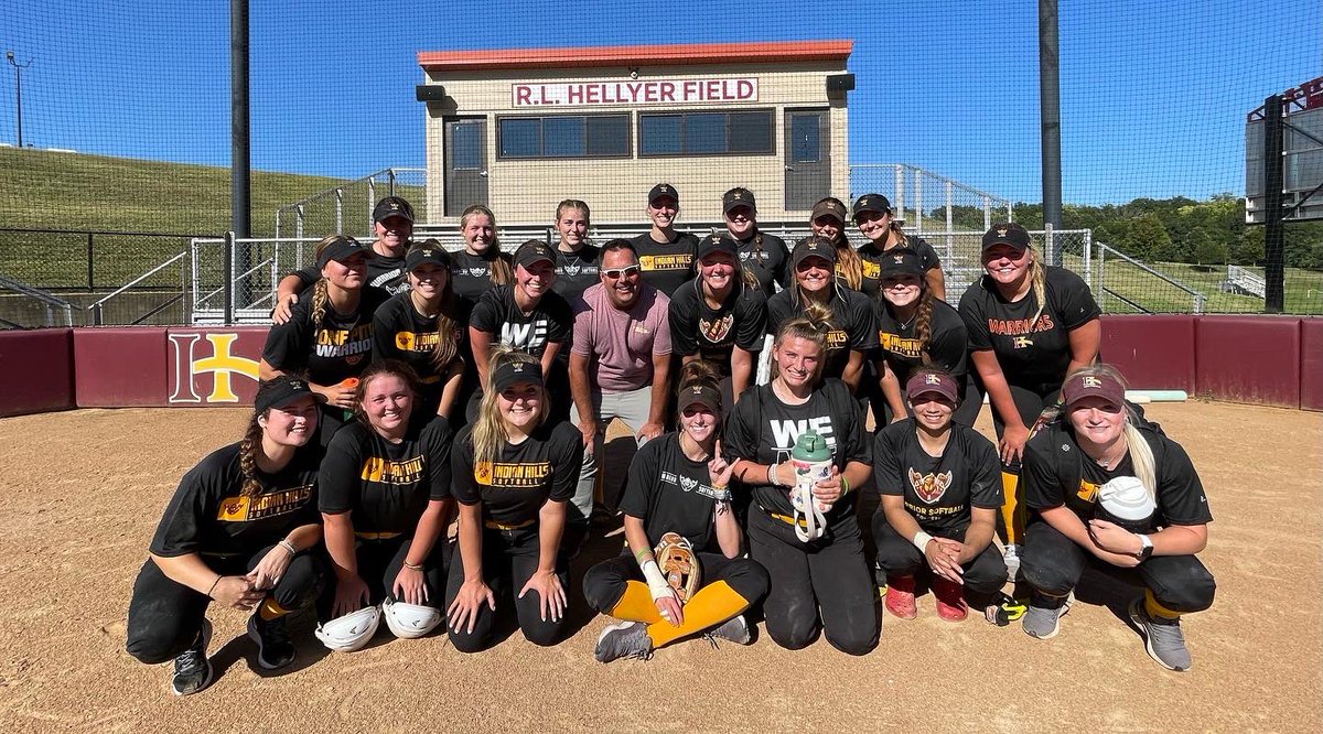 WarriorSoftball's tweet photo. Day 1 in the books and a surprise appearance from the one and only Russ W!! https://t.co/v90YpzmH8T