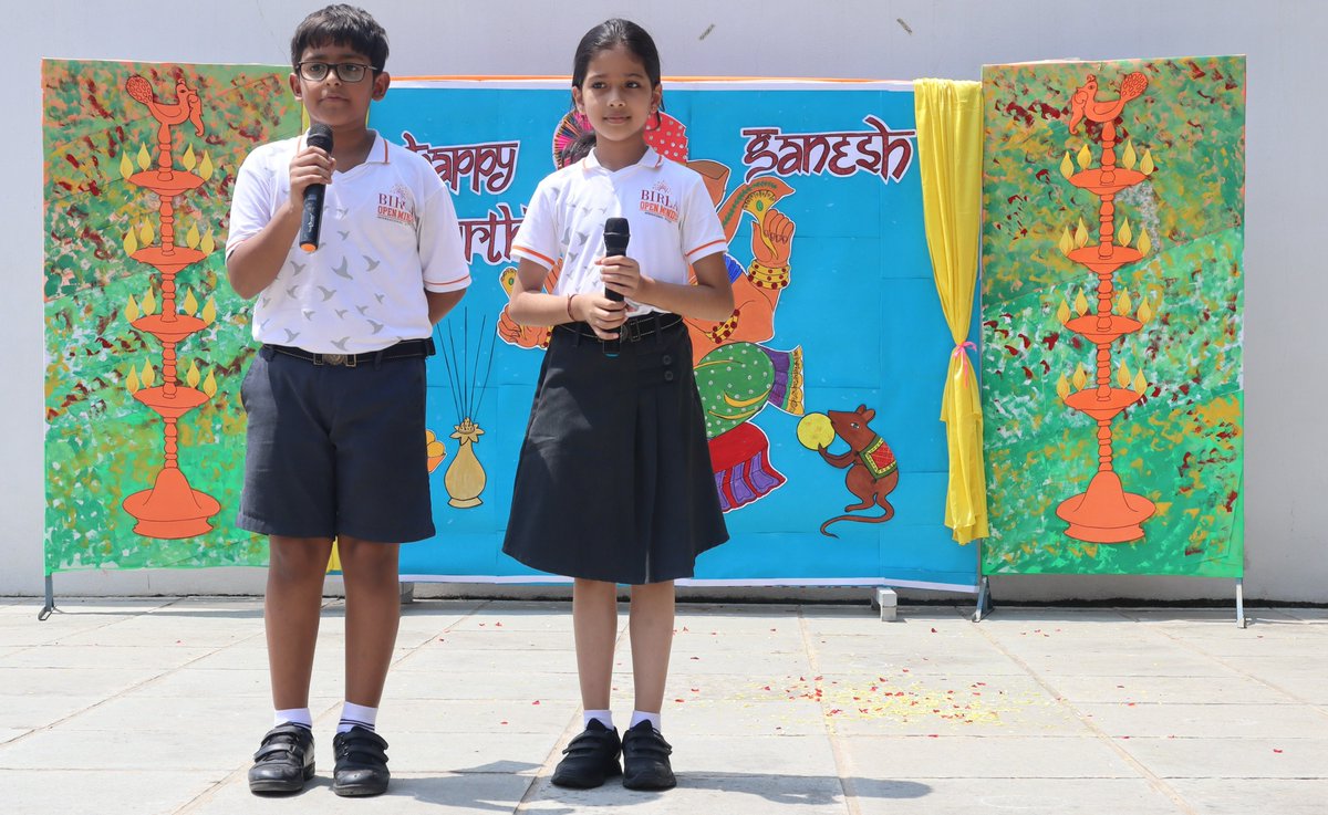BirlaOpenMinds's tweet photo. #birlaopenmindsinternationalschool

#ganeshfestival #ecofriendlyway #melodioussongs #danceperformance https://t.co/VQd8UXlmtF
