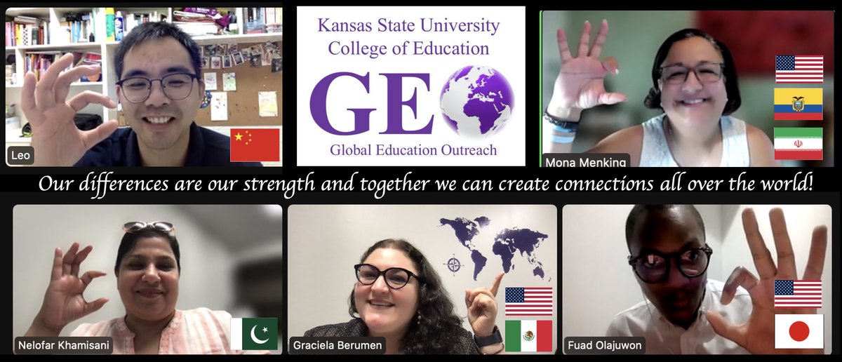 GraceBerumen's tweet photo. It was a good day in the GEO office ๐ Our first meeting of the semester left us excited about the possibilities! Stay tunedโฆ
#kstategeo
#kstatecoe
#kstate https://t.co/ifqQdbdrU1