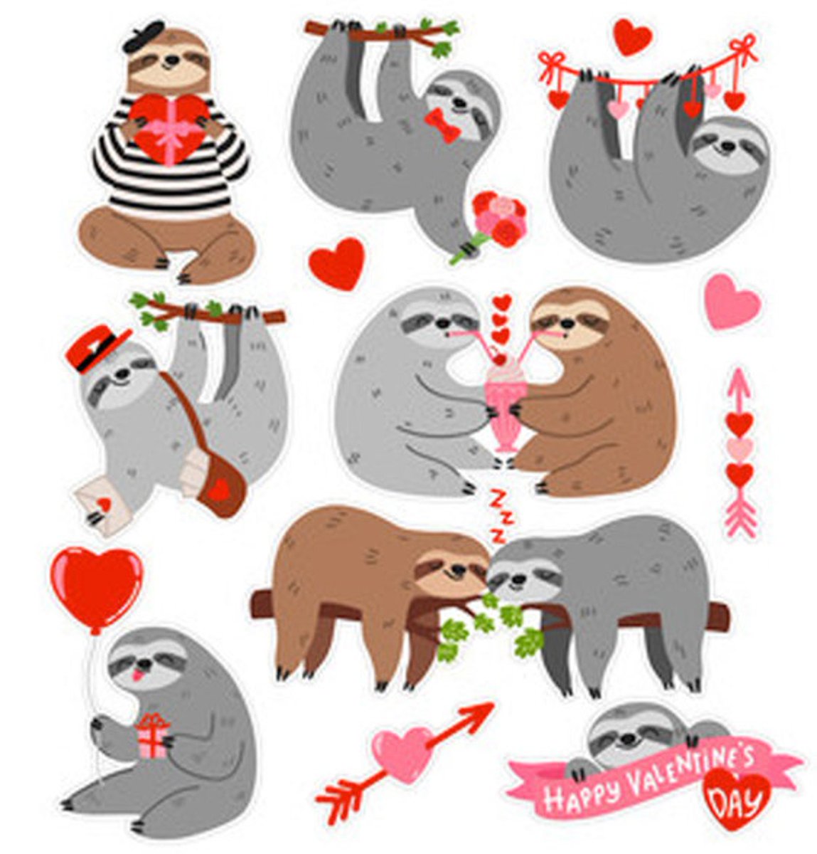data_cu's tweet photo. Valentine's Day Stickers , Sloth , Love , Together , Heart , Animal , Wild , Jungle , Scrapbooking ,  Kids , Journal , Planner
 #love #Animal #JungleScrapbookingKids #Stickers #heart #Planner #SDay #Together #Valentine #AAmazingPaperCraft #EtsyEmail

👉https://t.co/EkaLEvotVj https://t.co/aiYSfFb0B4