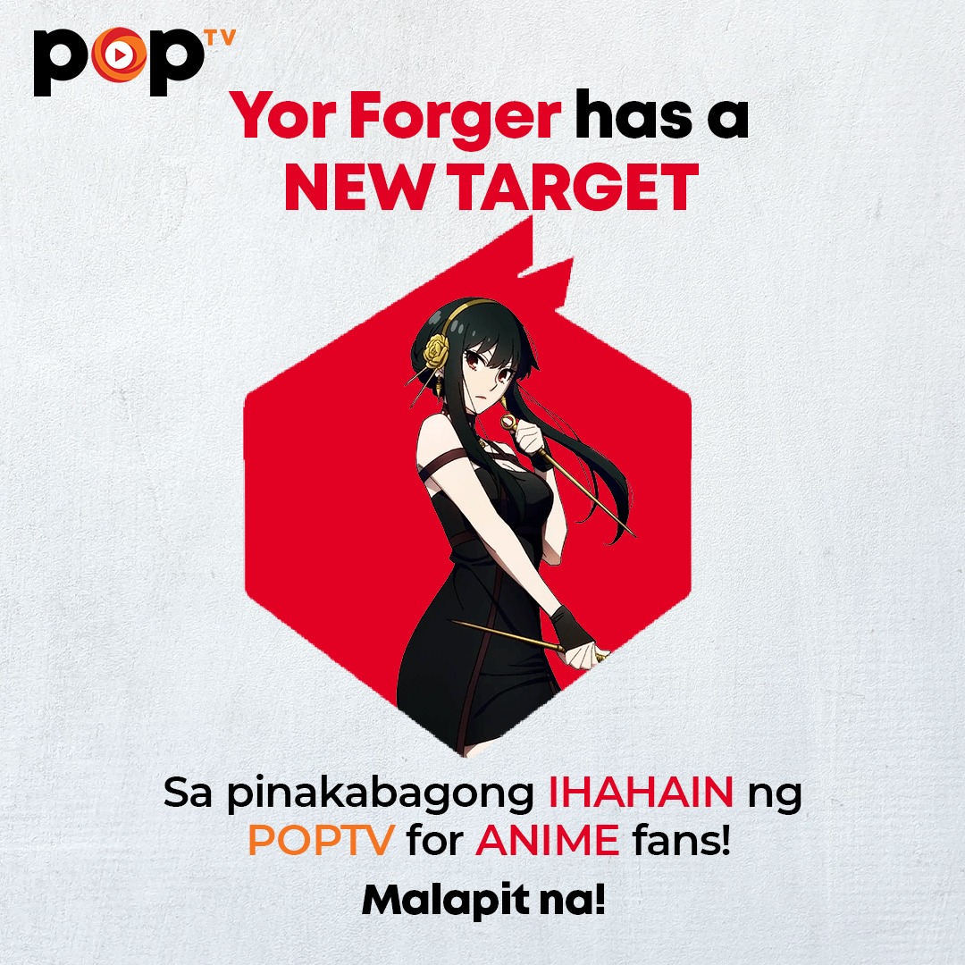 PopTVPH's tweet photo. Ang ganda ni Yor! 😍

Abangan ang Spy X Family sa pinakabagong IHAHAIN ng POPTV for anime fans!

MALAPIT NA! Kaya i-download na ang POPTV Pinas app mula sa iyong Apple App Store, Huawei AppGallery o Google Play Store!

#POPTV #fyp https://t.co/IA7NU5bSOb