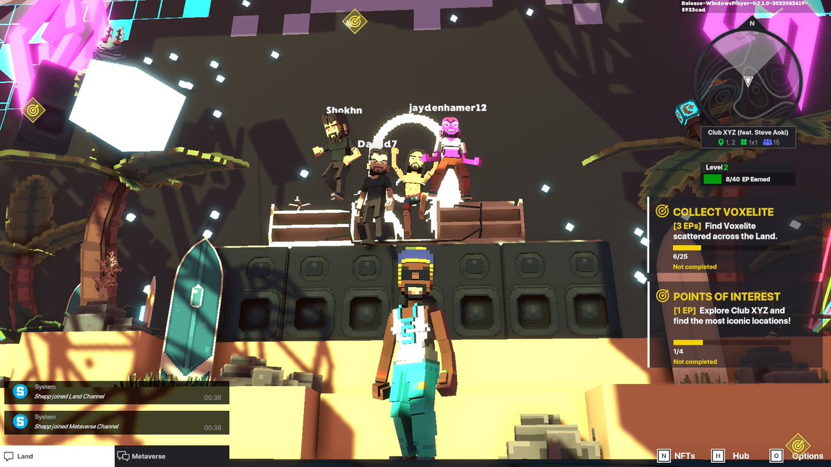 jcoutts5's tweet photo. @TheSandboxGame @steveaoki I just participated in the #SandboxAlphaS3Giveaway for a chance to win 500 SAND! On stage with Steve Aoki, check out my screenshot below!
👇 https://t.co/k3UqiIngaf