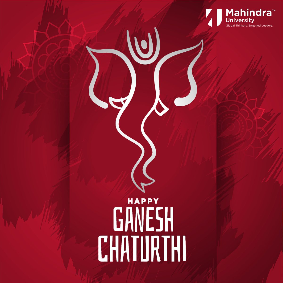 MahindraUni's tweet photo. Mahindra University wishes you and your family a Happy Ganesh Chaturthi!
#mahindrauniversity #ganeshchaturthi #festival https://t.co/by2FYtYDY5