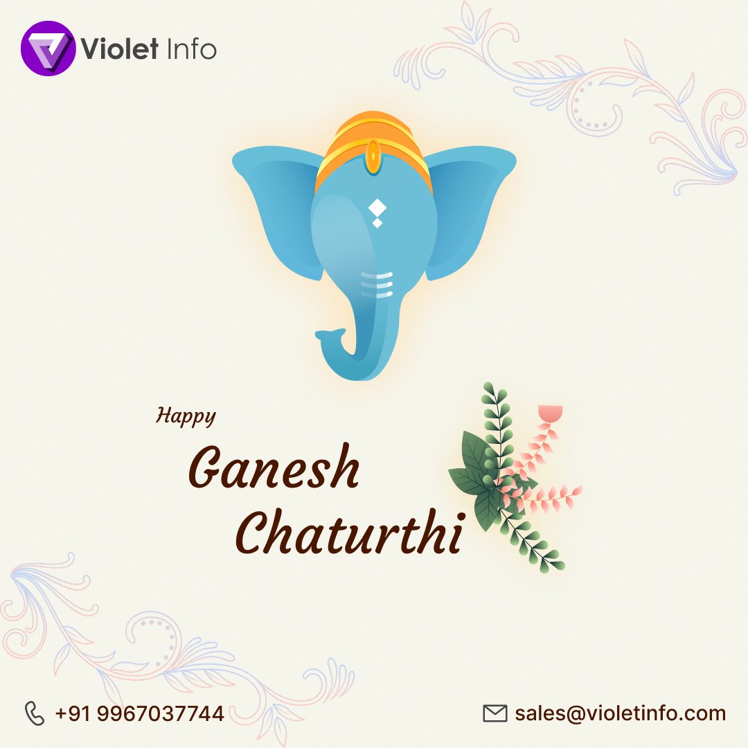 Happy Ganesh Chaturthi! Lord Ganesh, symbol of knowledge &amp; wisdom is worshipped during this festival. 
Like Lord Ganesh, we enjoy listening diligently to Customer feedback, observe trends &amp; identify product gaps from existing customers &amp; prospects. #GaneshChaturthi2022