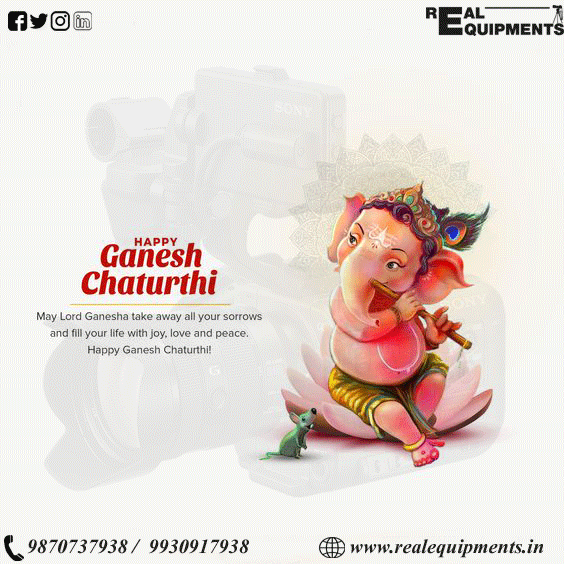 RealEquipments's tweet photo. May Lord Ganesha always remove obstacles from your life. Happy Ganesha Chaturth https://t.co/X1UDRNAfoe