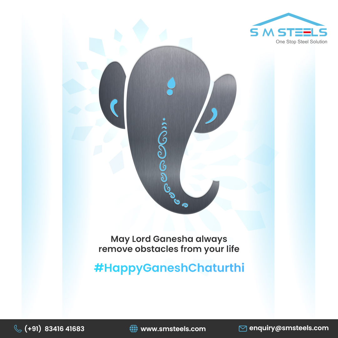 steels_m's tweet photo. May the divine blessings of Lord Ganesha bring you eternal bliss and peace, protect you from evil and wrongdoings, and fulfill all your wishes and desires. Happy Ganesh Chaturthi!
.
.
.
#smsteels #ganpatibappamourya https://t.co/hNdiieaFGz
