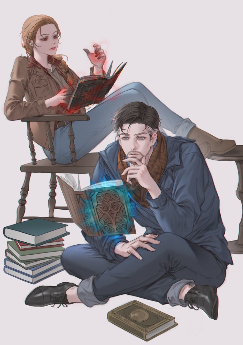 사복 마법사즈
크로키하다 변화구된거라 포즈는 사진참고~
#DoctorStrange #WandaMaximoff #DoctorStrangeInTheMultiverseOfMadness