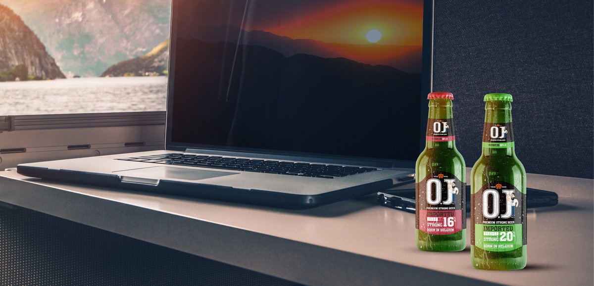 oj_beer's tweet photo. Close that laptop, and grab an #ojbeer 🍺

Try something new. Out with the old, #inwithoj
.
.
.
#beertime #bier #belgianbeer #beerandwork #instabeer #cheers #beerlove #inwithoj #ojstrongbeer #beeroftheday #bestbeer #strongbeer #hardwork https://t.co/2D9TOswKe3