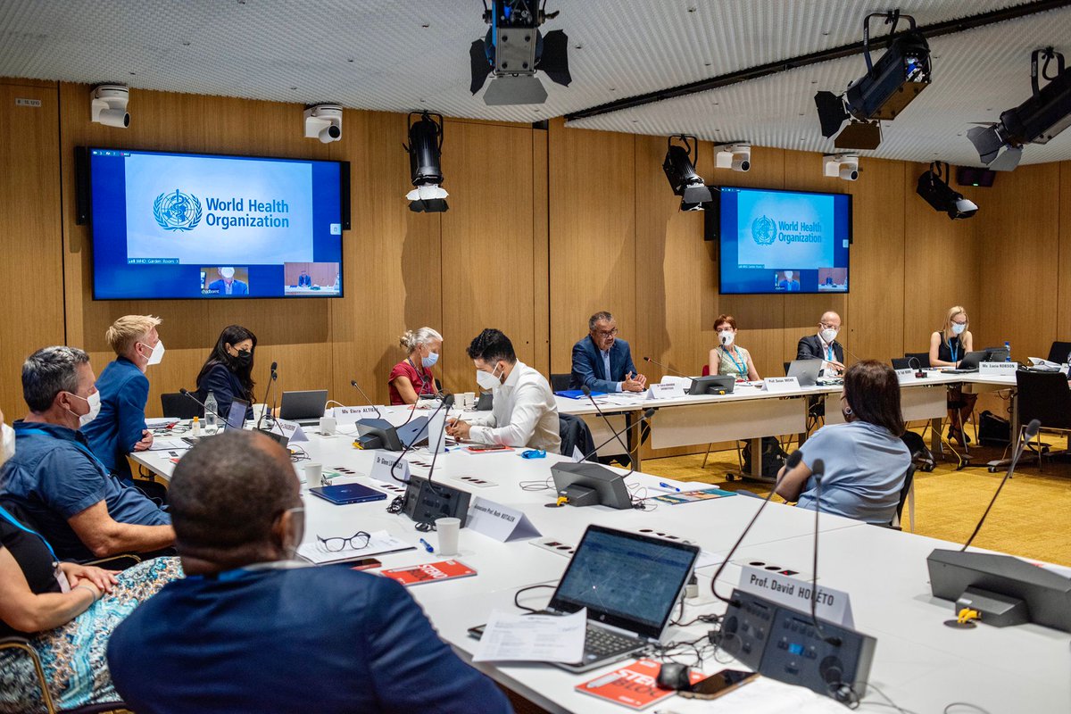 What amazing first day for the in-person meeting of the WHO TAG. <a href="/DrTedros/">Tedros Adhanom Ghebreyesus</a> and TAG members discussed how to mainstream #social and #behavioural sciences into WHO work and public health; strategies; priorities and much more. Today we focus on behaviours around #NCDs!