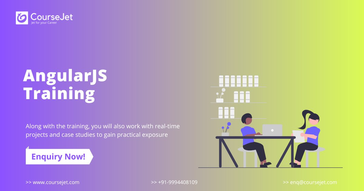 course_jet's tweet image. Angular Training by CourseJet is here to train aspirants into best in class Angular professionals by excelling and explaining all Angular extensive concepts.
Enroll Now : coursejet.com/angularjs-trai…
Call Now : +91-9994408109
#AngularJS #angularjs2 #angulartraining #angularjstraini