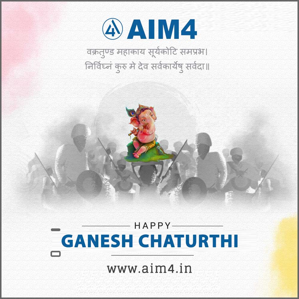 Aim4Institute's tweet photo. भक्ति गणपति, शक्ति गणपति। सिद्दी गणपति, लक्ष्मी गणपति॥
I pray that Ganesha bestows you with happiness, wisdom, good health and prosperity!
#GaneshChaturthi #aim4 https://t.co/0lVidOEPaZ