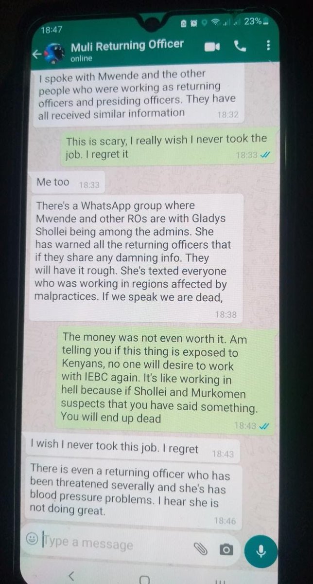 edgarochieng0's tweet photo. There were no Presidential elections it was a scam 
#RutoWillbeBarred https://t.co/AJpzpNjRib